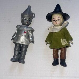 Madame Alexanders Scarecrow & Tin Man Wizard Of Oz Figures